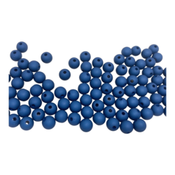 Akryylihelmi pyöreä 8 mm petroolinsininen matta 30kpl/pss