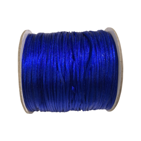 Satiininauha sininen  1,5 mm (2 metriä)