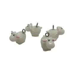 Riipus/maskotti lammas 20x17mm 1kpl