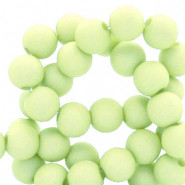 Akryylihelmi matta limen vihreä 6mm (50kpl)
