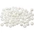 Siemenhelmi Rocailles valkoinen helmiäinen opaakki 8/0 4 mm, reikä 0,9-1,2 mm (25 g/pss)