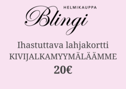 Lahjakortti kivijalkamyymäläämme 20€