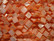 Simpukkahelmi vaalean punainen 10 x 10 mm (n.29/nauha)