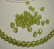 Tsekkiläinen fasettihiottu bicone oliivin vihreä 4 mm (100/pss)