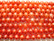 Makeanvedenhelmi mansikanpunainen pyöreähkö 6-7 mm (n. 40 cm nauha)