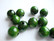 Rayher Puuhelmi tumman vihreä pyöreä 10mm (52 kpl/pss)