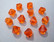Swarovski kristallihelmi oranssi bicone 8 mm (4/pss)