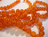 Särölasihelmi oranssi pyöreä 8 mm (30/pss)
