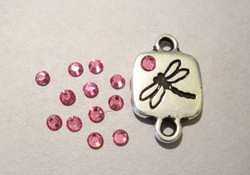 TierraCast Korulinkki hopeoitu Sudenkorento 20 x 12 mm