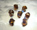Swarovski kristallihelmi mocca (ruskea) 8 mm (4/pss)