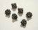 TierraCast Metallihelmi Hyrrä musta 8,5 x 7,5 mm (2 kpl/pss)