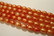 Makeanvedenhelmi oranssi soikea 6 x 5 mm (37 cm nauha)