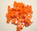 Miyuki siemenhelmi kuutio 3.5-3.7 mm opaakki sateenkaari oranssi SB406R (10 g/pss)