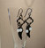 TierraCast Riipus musta siipi 28 x 10 mm