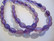 Lucitehelmi lila/violetti ovaali uritettu 9 x 6 mm