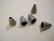 Bali 925 hopea helmihattu 12 x 8 mm