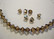 Swarovski kristallihelmi pronssinvärinen bicone 6 mm (4 kpl/pss)