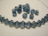 Swarovski kristallihelmi denim sininen bicone 6 mm (4/pss)