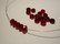 Swarovski kristallihelmi punainen Siam rondelli 4 x 6 mm (4/pss)