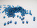Miyuki siemenhelmi Caprin sininen hopeasisus 8/0 3 mm (10 g/pss)