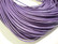 Nahkanauha pyöreä lila/violetti 1.5 mm (myyntierä 1 m.)