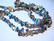 Abalone / Paua simpukkahelmi nuggetti 4-5 x 7-14 x 6-10 mm(20 g/pss)