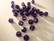 Swarovski kristallihelmi violetti pyöreä 6 mm (4/pss)