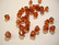 Swarovski kristallihelmi punainen Red Magma bicone 6 mm (4/pss)
