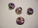 Swarovski kristalli rivoli vaaleanpunainen(Vitrail light) pyöreä 12 mm