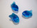 Swarovski kristalli Kala-riipus Caprin sininen 18 mm