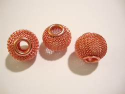 Verkkohelmi/punoshelmi teräs kupari 13 x 16 mm, reikä n. 5 mm