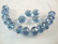 Swarovski kristallihelmi denim rondelli 6 x 8 mm (6/pss)