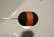 Polarishelmi oranssi matta puolipallo 12 mm (2/pss)