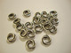 TierraCast Metallihelmi kierretty rengas hopeoitu 12 mm (4 kpl/pss)
