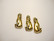 TierraCast Riipus Istuva kissa kullattu 20 x 10 mm (1 kpl/pss)