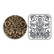 Vintaj DecoEmboss metallinpainolevy Nouveau Roses