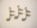 Vintaj Music note riipus 21 x 14 mm