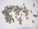 Tsekkiläinen fasettihiottu lasihelmi pyöreä kirkas-hopea 4 mm (100 kpl/pss)