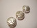 Metallihelmi hopeoitu Simpukka 20 mm