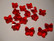 Swarovski kristallihelmi Siam punainen perhonen 10 mm (2 kpl/pss)