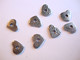 TierraCast Niitinkoriste Sydän gunmetal 10 mm, sopii 4 mm niitille (2 kpl/pss)