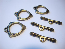 TierraCast salpalukko Forged pronssi 23 x 18 mm