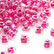 Miyuki siemenhelmi kolmio 4x4x3 mm kirkas-pinkkisisus TR1140 (10 g/pss)