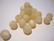 Polarishelmi luonnonvalkoinen (cream) matta 12 mm (2 kpl/pss)
