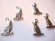 TierraCast riipus Pöllö hopeoitu 22 x 14 mm