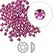 Swarovski strassi Pinkki tasapohja SS9 2,6 mm (20/pss)
