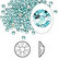 Swarovski strassi vaalea turkoosi tasapohja SS9 2,6 mm (20/pss)