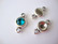 Korulinkki / riipus antiikkihopeoitu 23 x 13 mm SS39 (n. 8 mm) rivolille (2 kpl/pss)