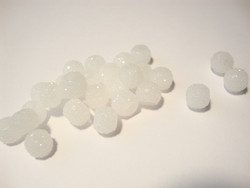 Kimallerondelli valkoinen 8 mm (10 kpl/pss)