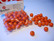 Rayher Puuhelmi oranssi 12 mm (32 kpl/pss)
